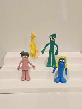 Gumby & Friends Bendable Poseable Toy Figure Set